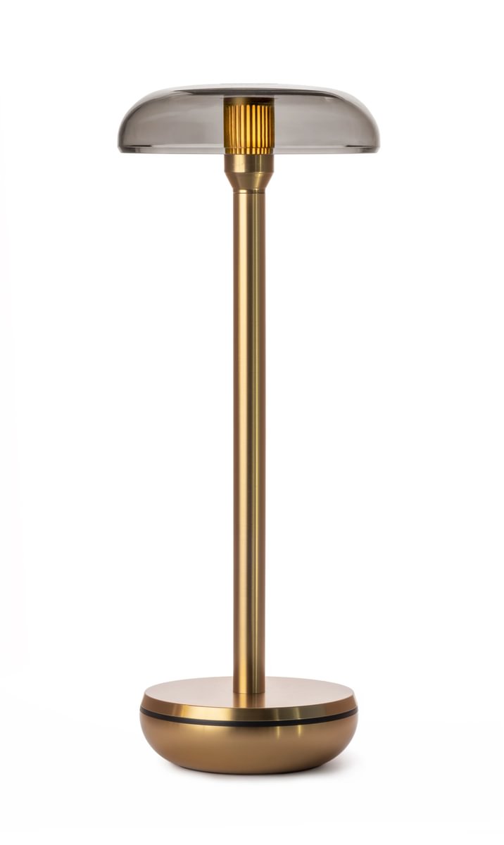 Humble Air Gold - Smoked oplaadbare tafellamp - HUMTL00503